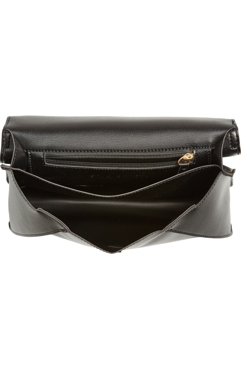 Sole Society Izzy Faux Leather Top Handle Satchel, Alternate, color,