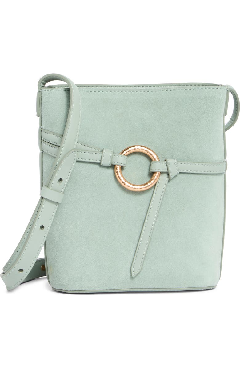 Sam Edelman Bexy Crossbody Bag, Main, color, Light Green