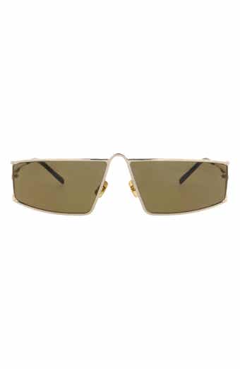66mm Geometric Sunglasses