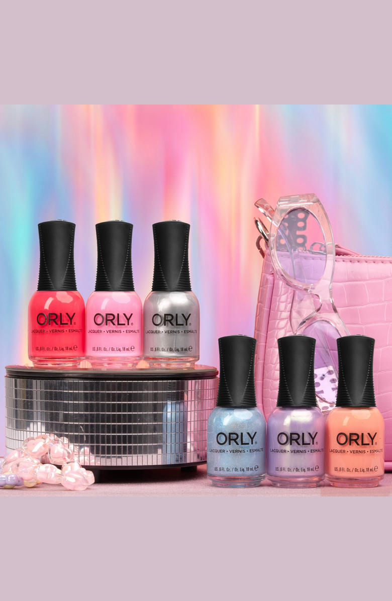 ORLY 2000s Limited Edition 6-Piece Nail Lacquer Set, Alternate, color, NO COLOR
