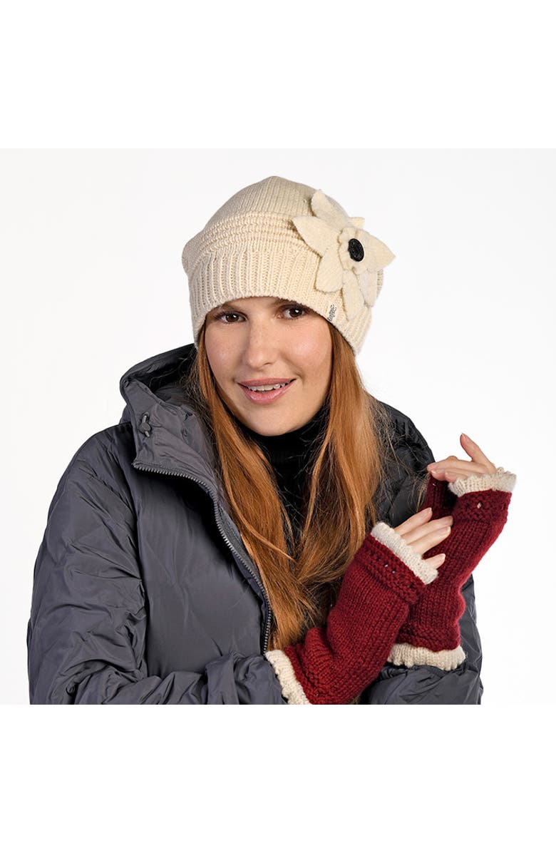 Nirvanna Designs Monroe Hat, Alternate, color, White