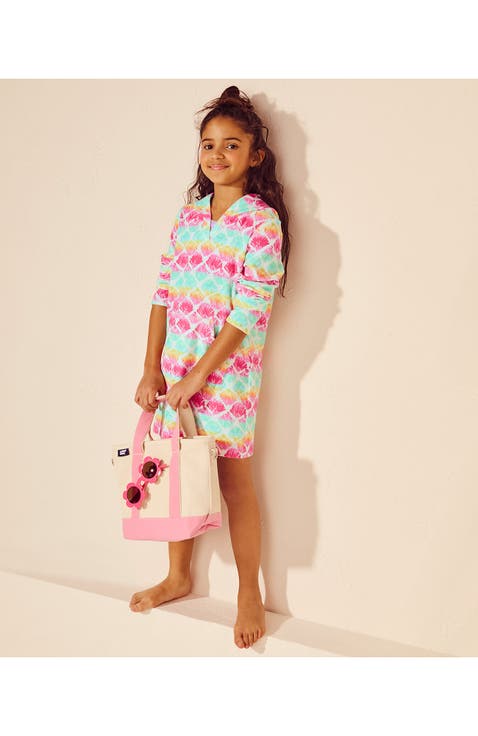 Girls Terry Pullover Cover-up