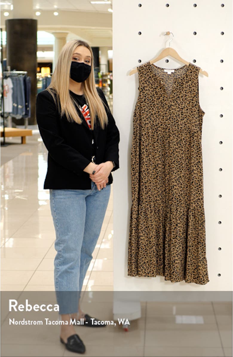 Ireana Tiered Ruffle Midi Dress, sales video thumbnail