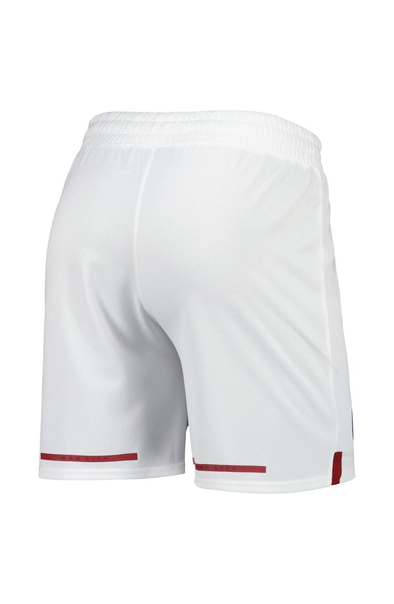 PUMA Men's Puma White Manchester City Replica DryCELL Shorts, Alternate, color, 