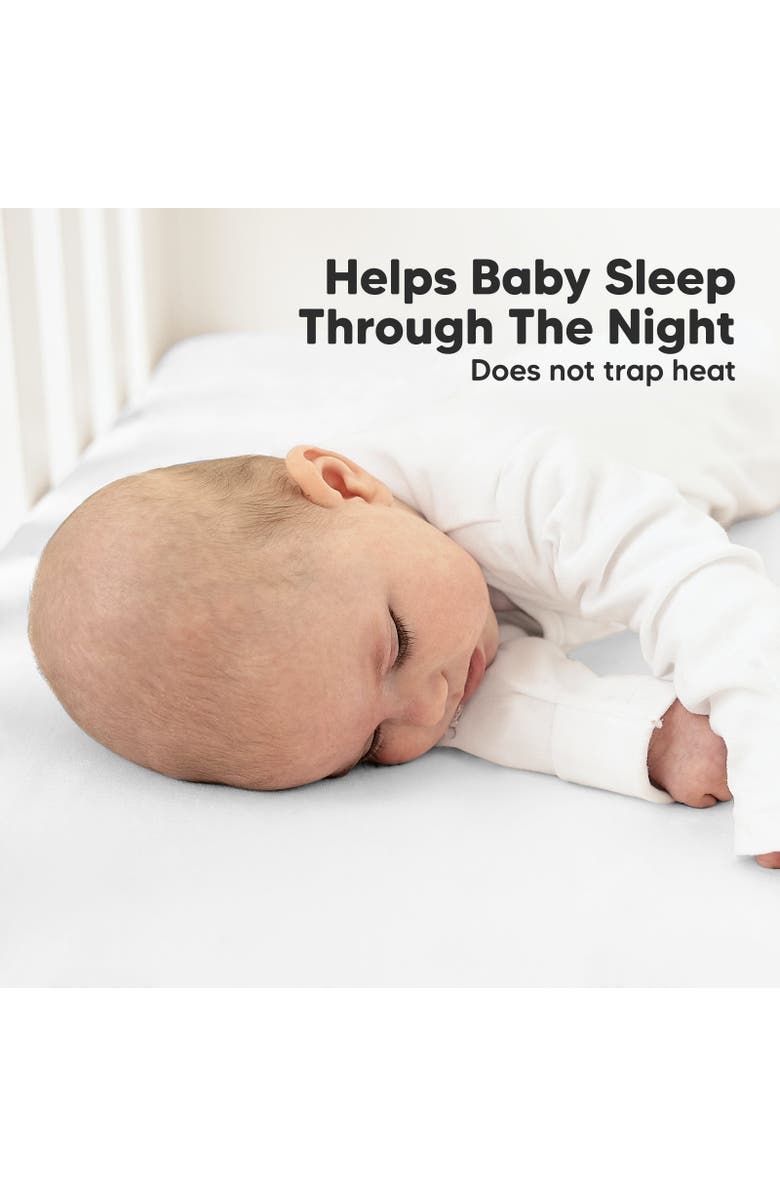 KeaBabies Soothe Fitted Crib Sheet, Alternate, color, Cloud