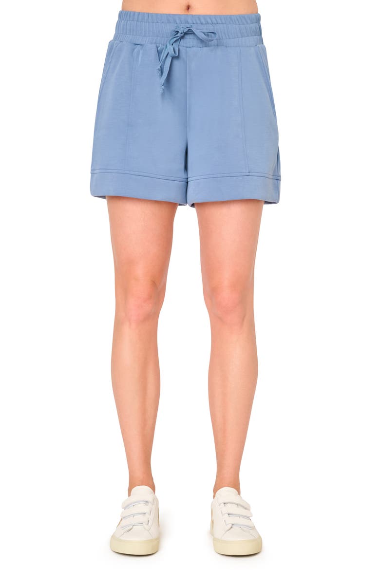 Cloud Scuba Everywhere Drawstring Shorts, Main, color, DENIM