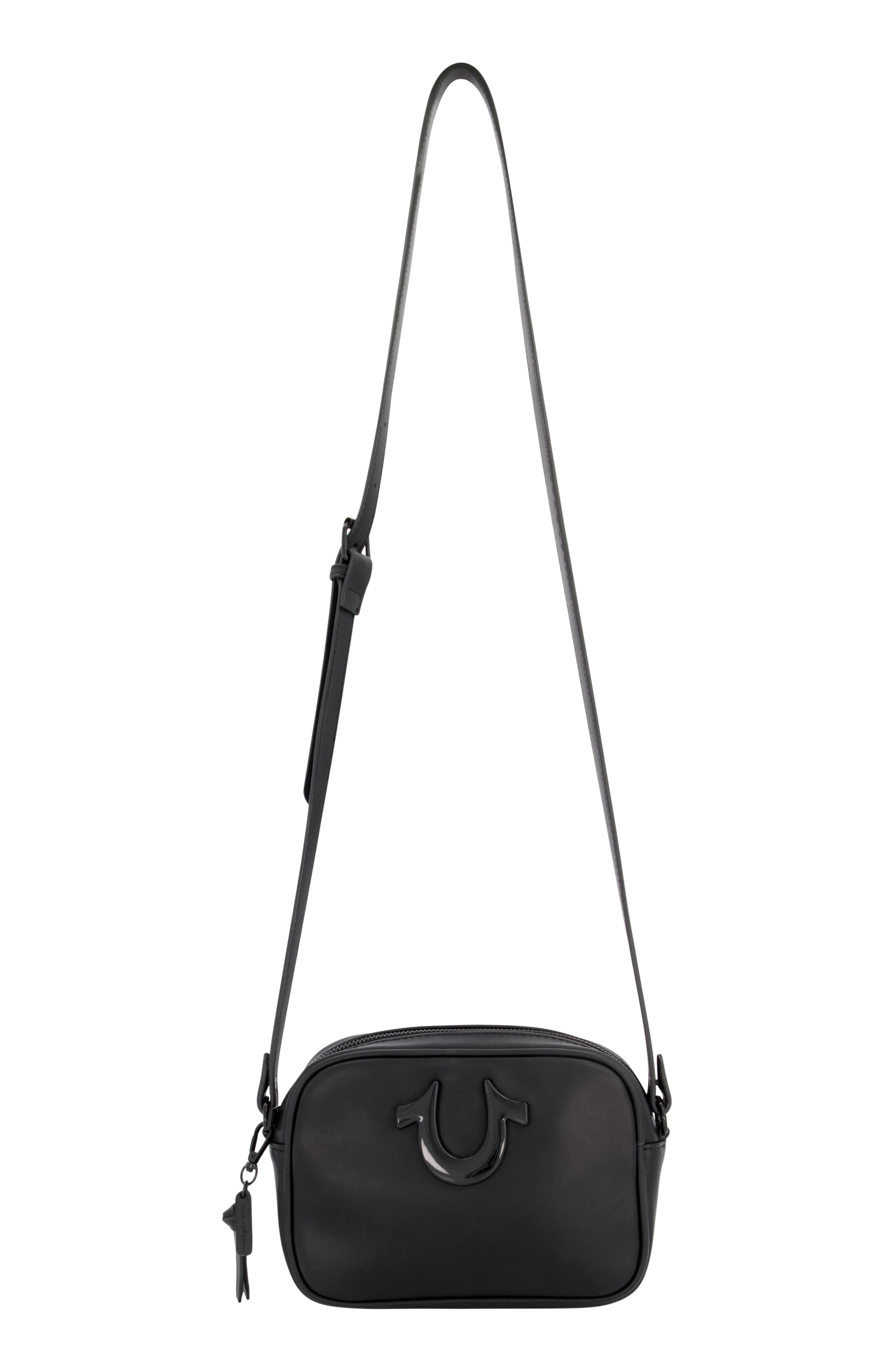 True Religion Brand Jeans Horseshoe Camera Crossbody Bag, Alternate, color, 
