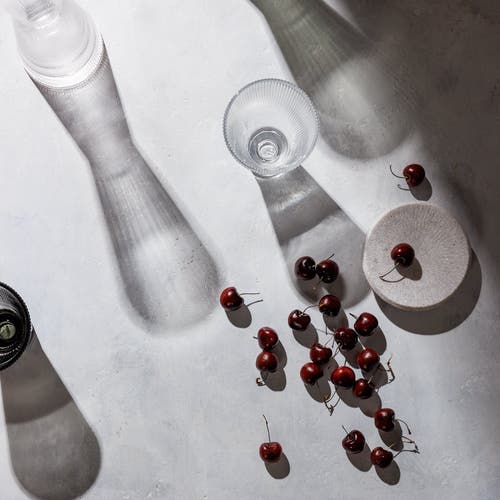 Ozaiz Zai Glass Tumbler In Transparent
