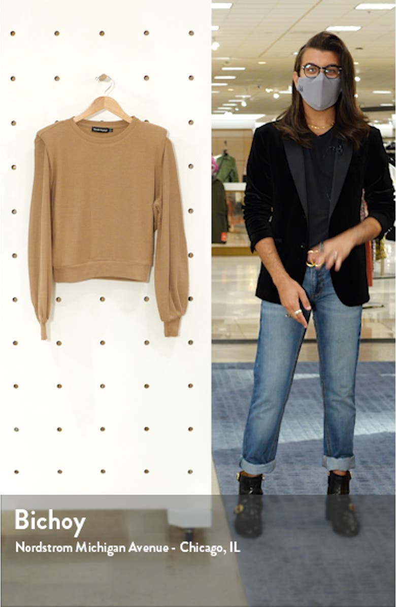 Padded Shoulder Pullover, sales video thumbnail