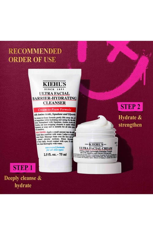 Kiehl's Since 1851 Do It For The Hydration Set $104 Value In Transparent
