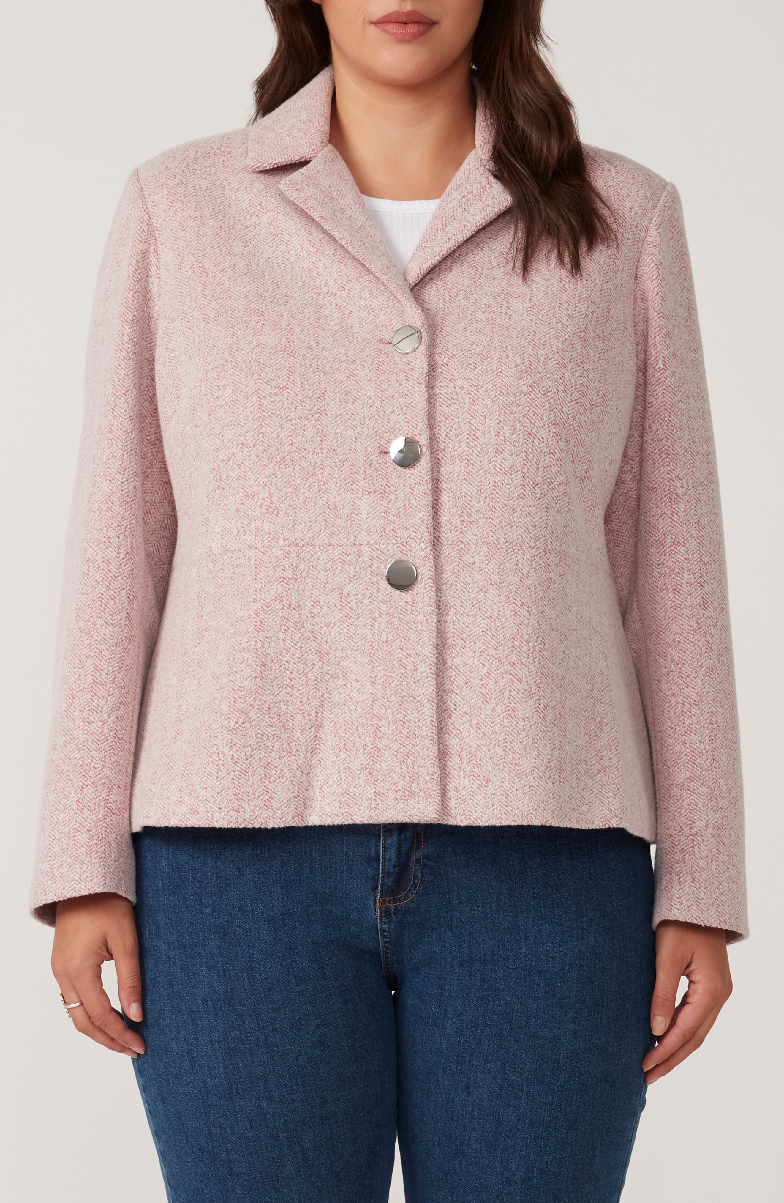 Herringbone Tweed Jacket