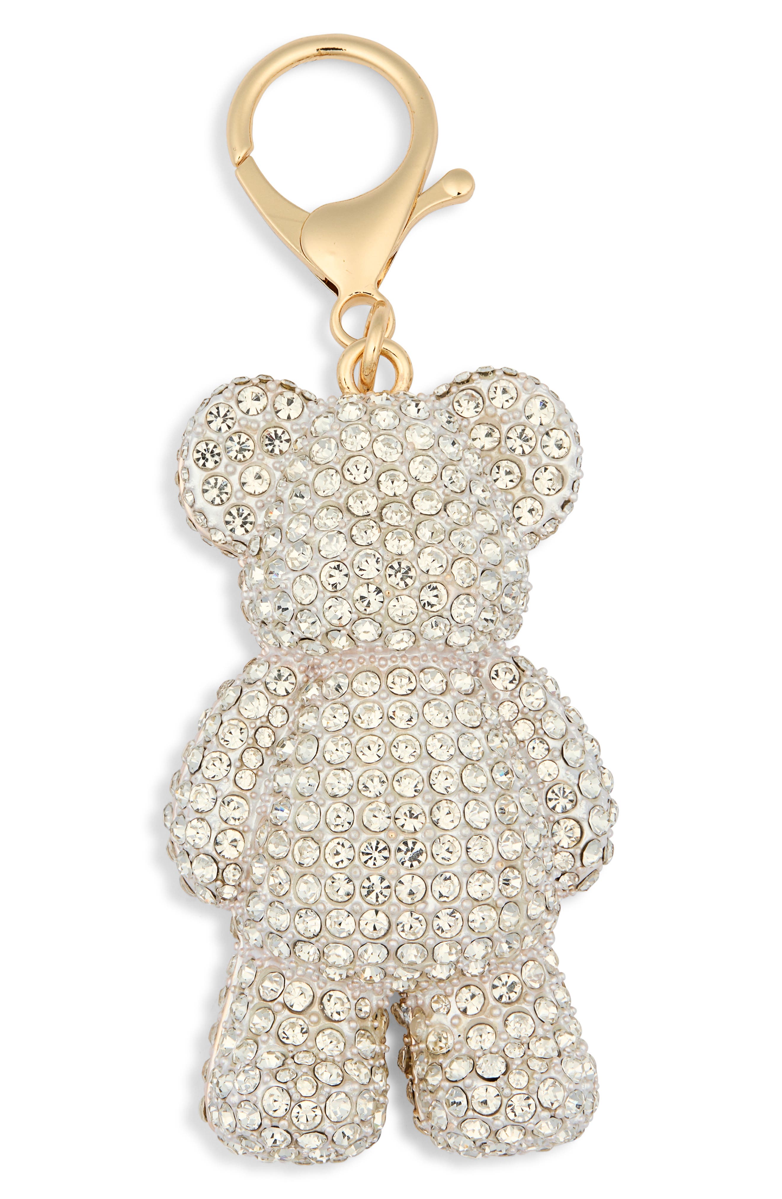 Leith Crystal Bear Bag Charm