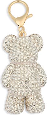 Leith Crystal Bear Bag Charm