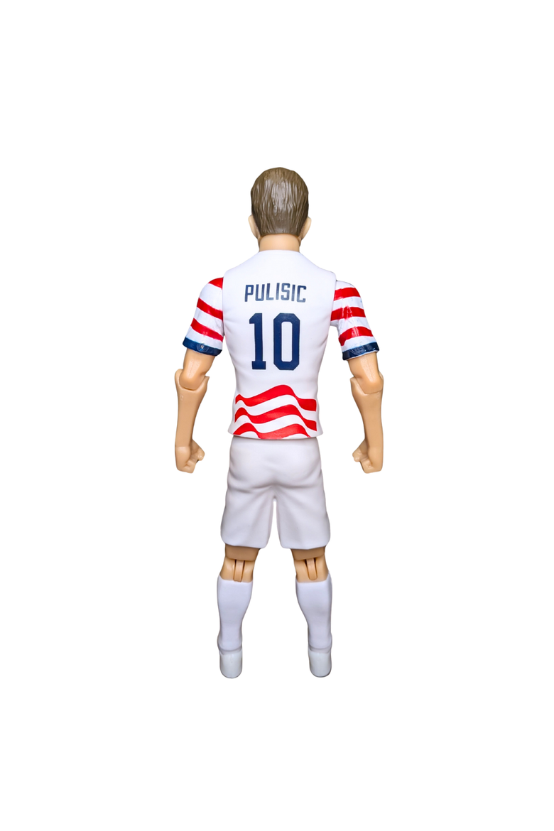 Sockers 2026 USMNT Christian Pulisic Home Jersey 8" Soccer Action Figure, Alternate, color, Red