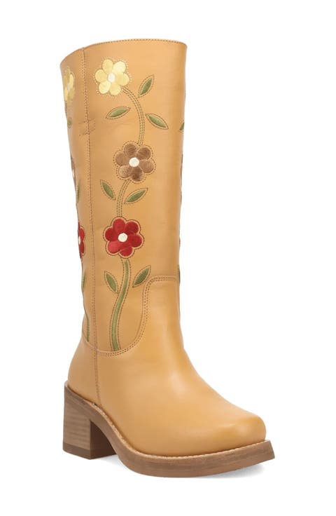 Bloom Embroidered Boot (Women)
