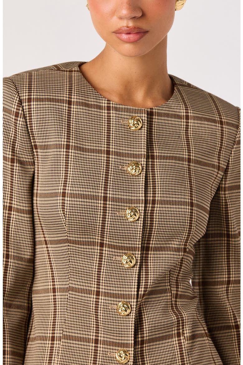 Remington Plaid Blazer, Alternate, color, TAN PLAID