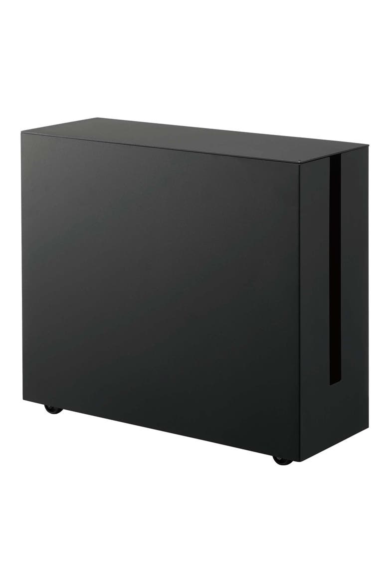 Rolling Cable Management Box, Main, color, BLACK