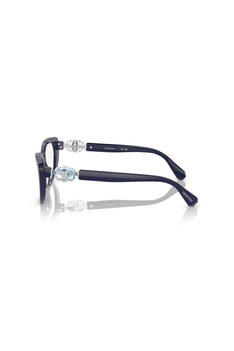 53mm Cat Eye optical glasses, Alternate, color, Blue