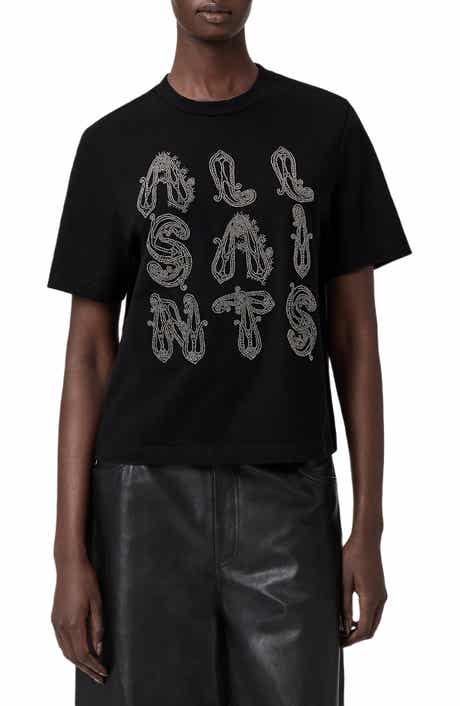 AllSaints Ella Lisa Cotton Graphic T-Shirt