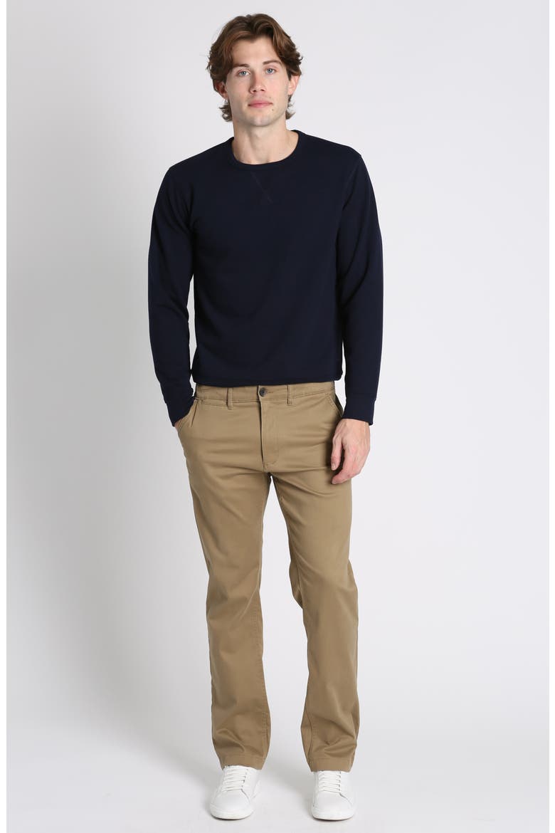 Bowie Stretch Twill Chinos, Alternate, color, KHAKI