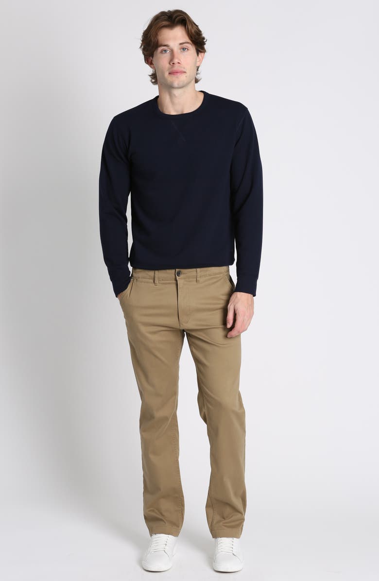 JACHS Bowie Stretch Twill Chinos, Alternate, color, Khaki