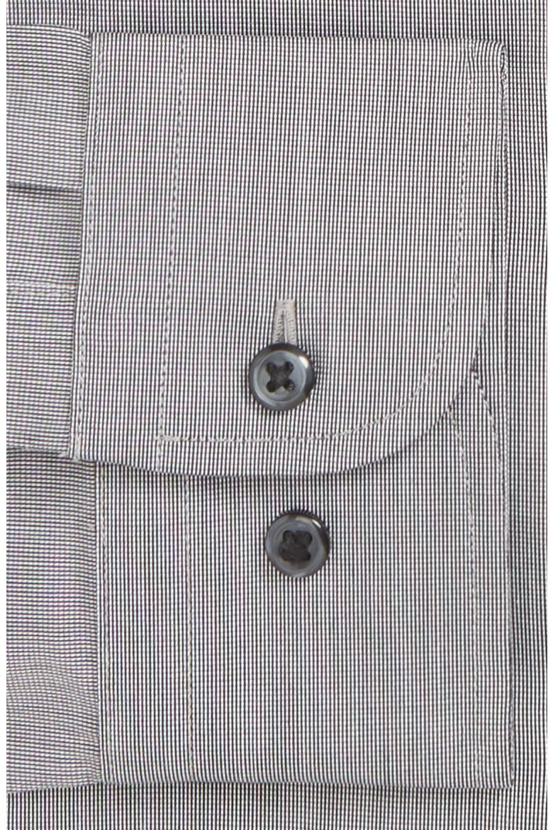 Extra Trim Fit Non-Iron Solid Dress Shirt, Alternate, color, GREY CASTLEROCK