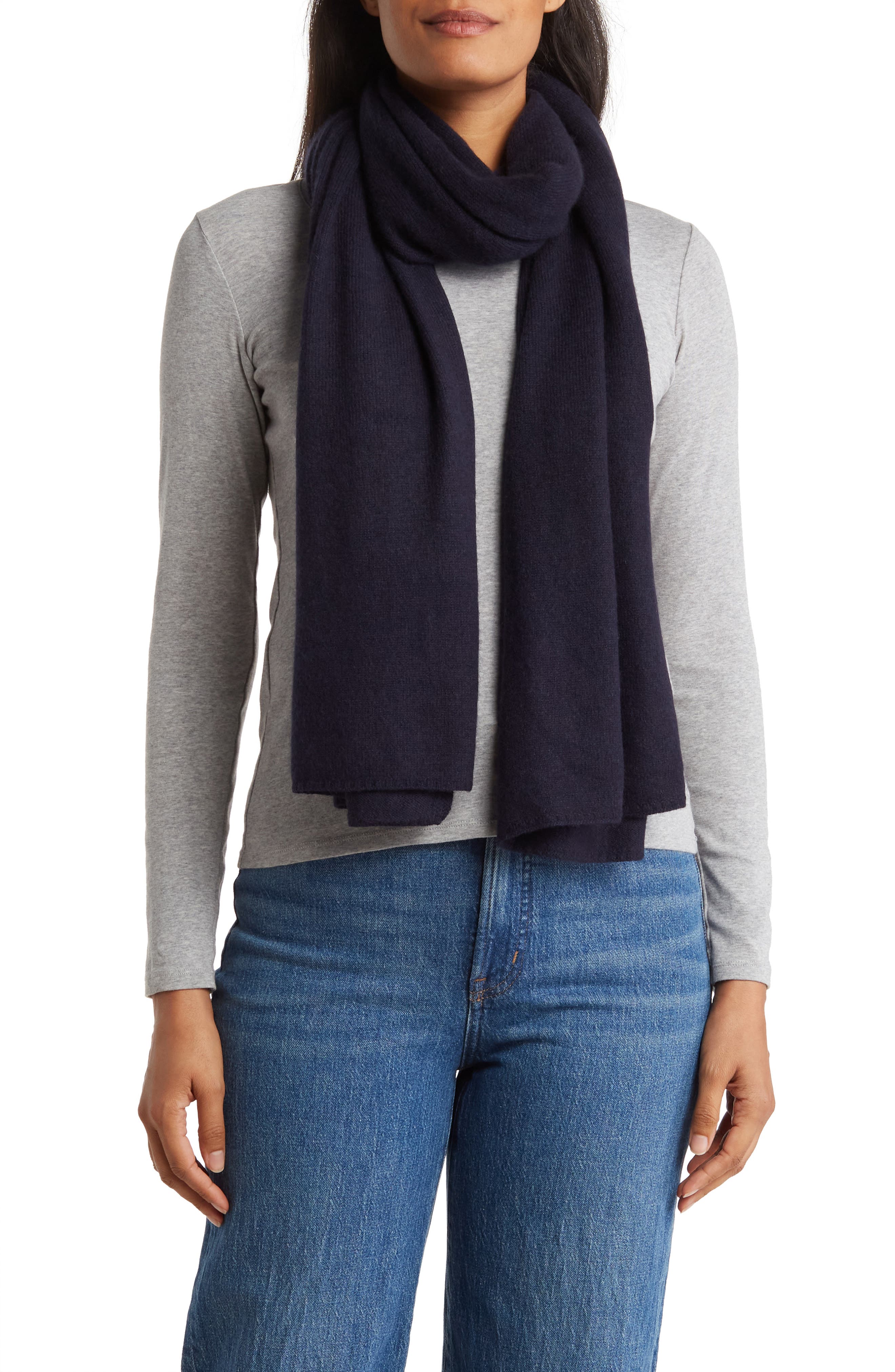 Amicale Cashmere Featherweight Scarf