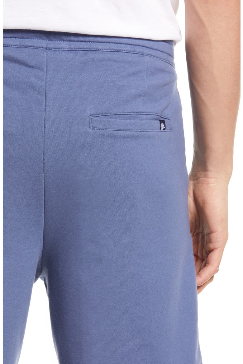 French Terry Shorts, Alternate, color, BLUE