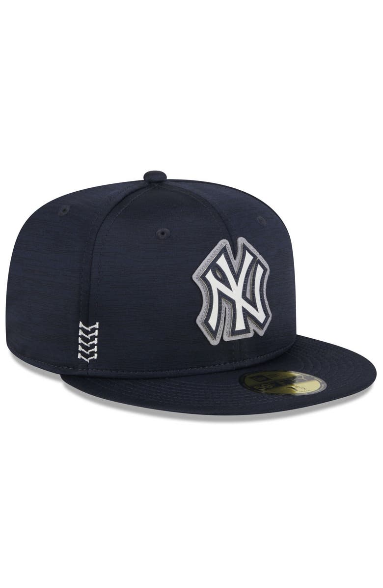 New Era Men's New Era Navy New York Yankees 2024 Clubhouse 59FIFTY Fitted Hat, Alternate, color, 