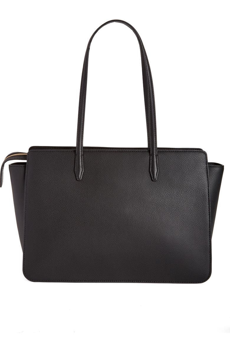 Tory Burch Robinson Leather Tote, Alternate, color,