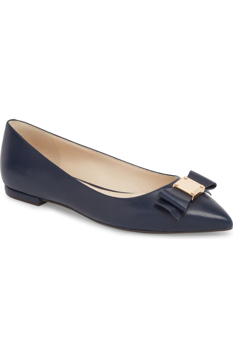 Cole Haan Tali Bow Skimmer Flat, Main, color,
