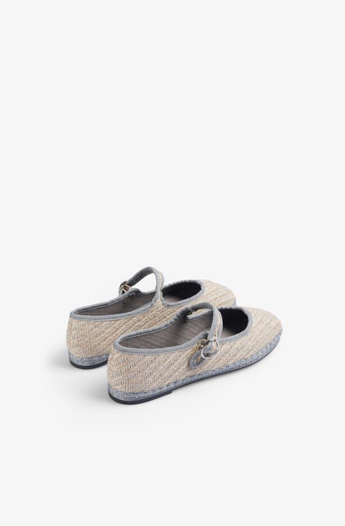 Scalpers Rustic Strap Slipper In Gray