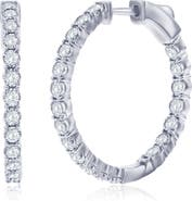 SIMONA Lab Grown Diamond Hoop Earrings