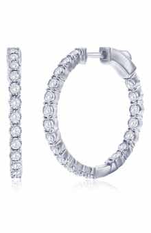 SIMONA Lab Grown Diamond Hoop Earrings