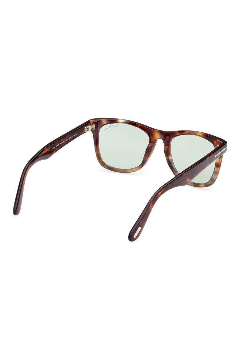 Photochromic Kevyn 52mm Square Sunglasses, Alternate, color, VINTAGE / LIGHT HAVANA