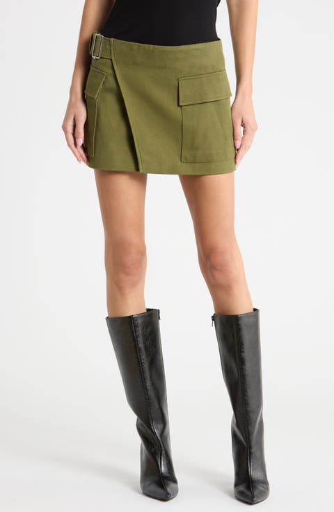 Conan Cotton Twill Miniskirt