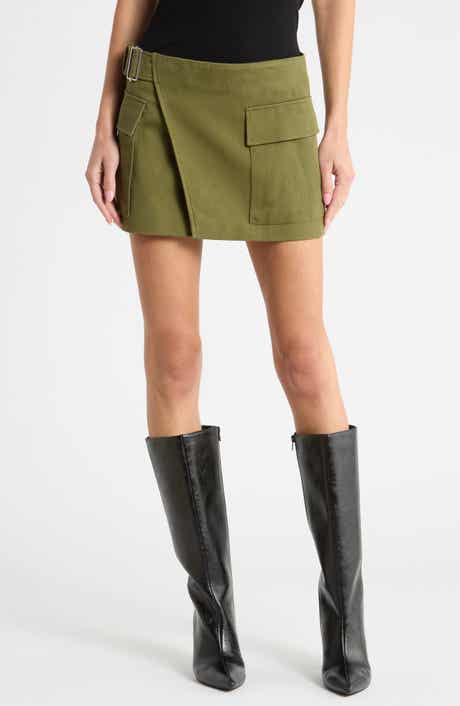 Conan Cotton Twill Miniskirt