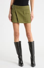 A.L.C. Conan Cotton Twill Miniskirt