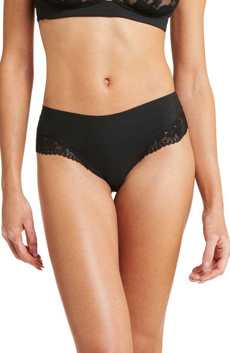 Etam Cozy Lace Back Hipster Briefs, Main, color,