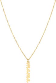 Set & Stones Mama Charm Necklace