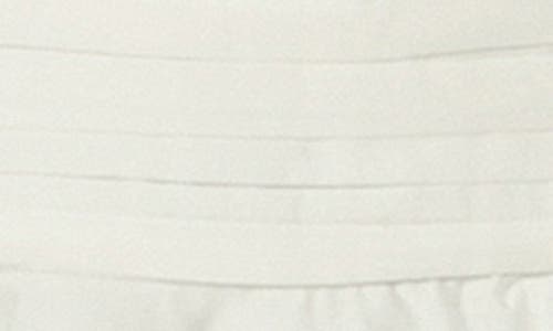 English Factory Ruffled Long Sleeve Micro-mini Romper In Off White