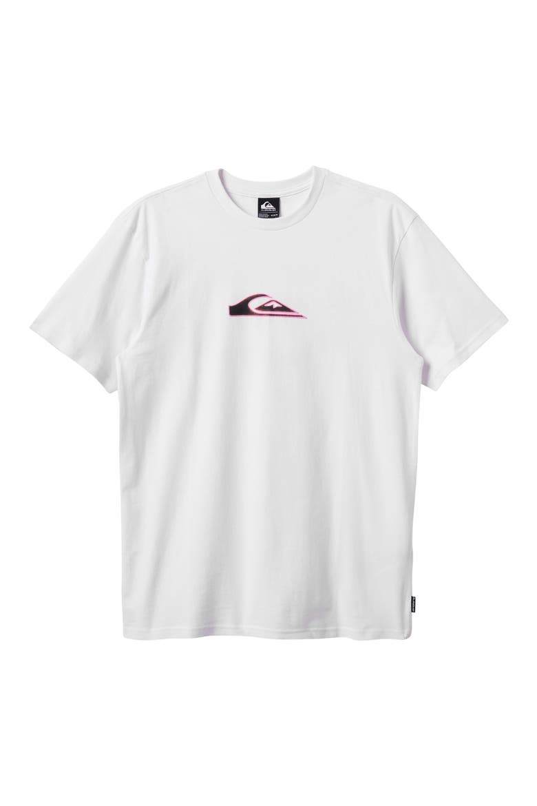 Oval Torch Moe Graphic T-Shirt, Main, color, WHITE