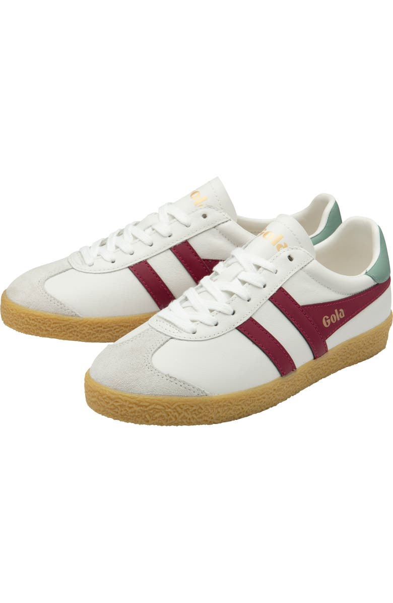 Gola Medallist Sneaker, Alternate, color, White/ Cerise/ Green Mist/ Gum