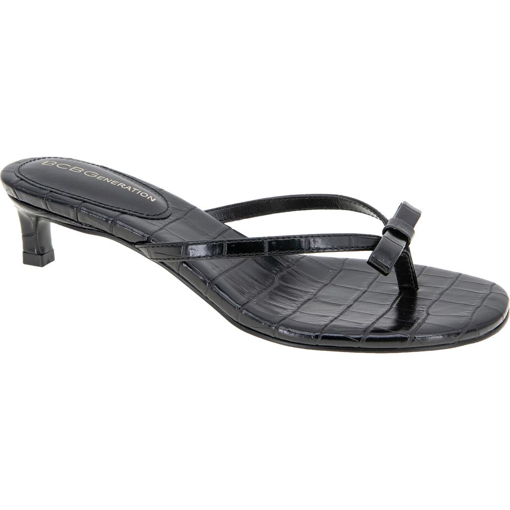 Bcbgeneration Zia Slide Sandal In Black