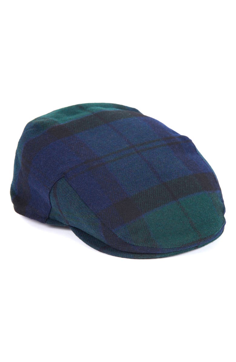 Barbour Gallingale Tartan Flat Cap, Alternate, color,
