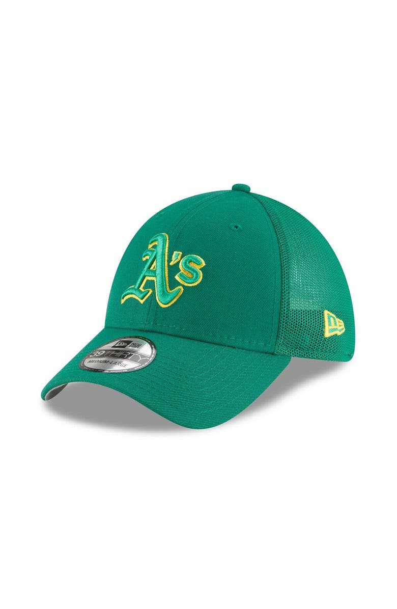 New Era Men's New Era  Green Oakland Athletics 2023 Spring Training 39THIRTY Flex Hat, Alternate, color, 