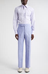 TOM FORD Slim Fit Poplin Button-Up Shirt