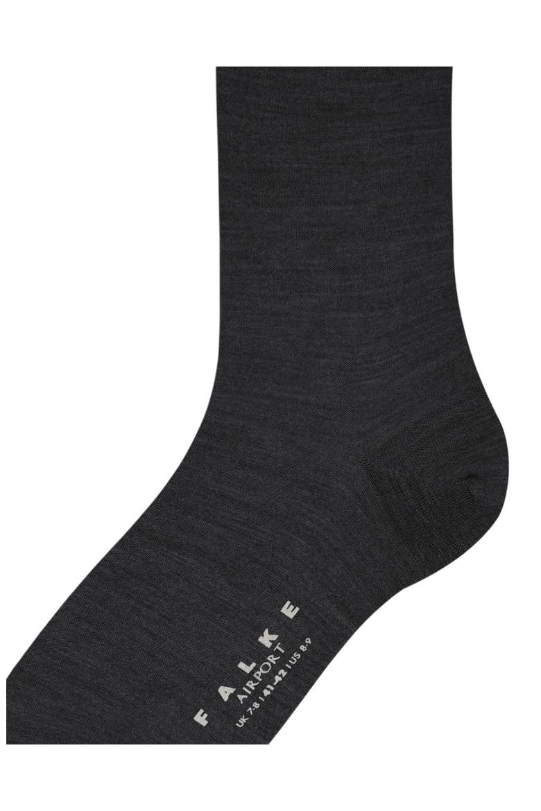 Airport Knee High Socks, Alternate, color, ANTHRACITE
