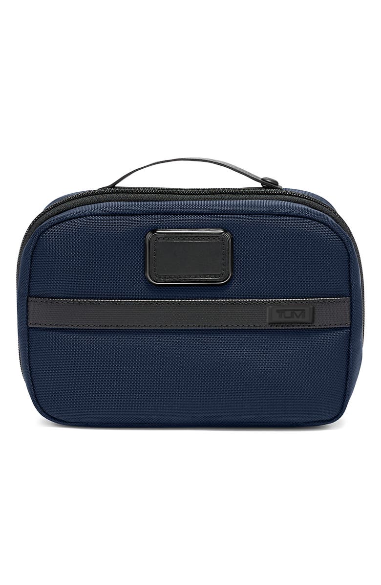 TUMI Alpha 3 Split Travel Kit, Main, color, Navy