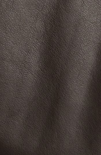 Waxy Cowhide Leather Moto Jacket